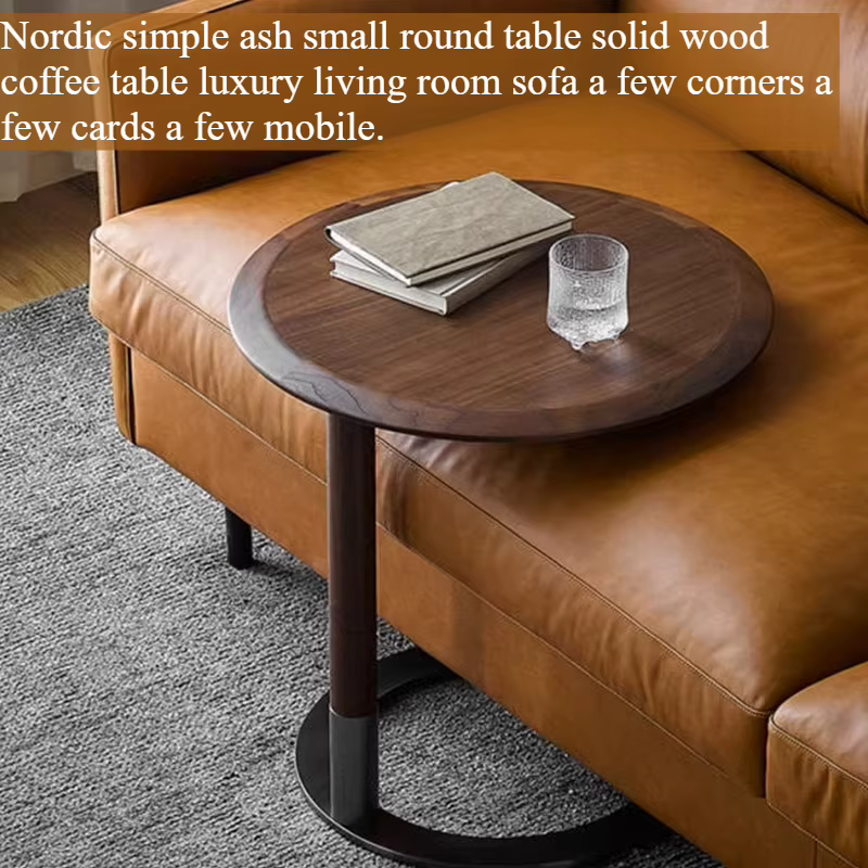Table d'appoint ronde vintage moderne pour hôtel