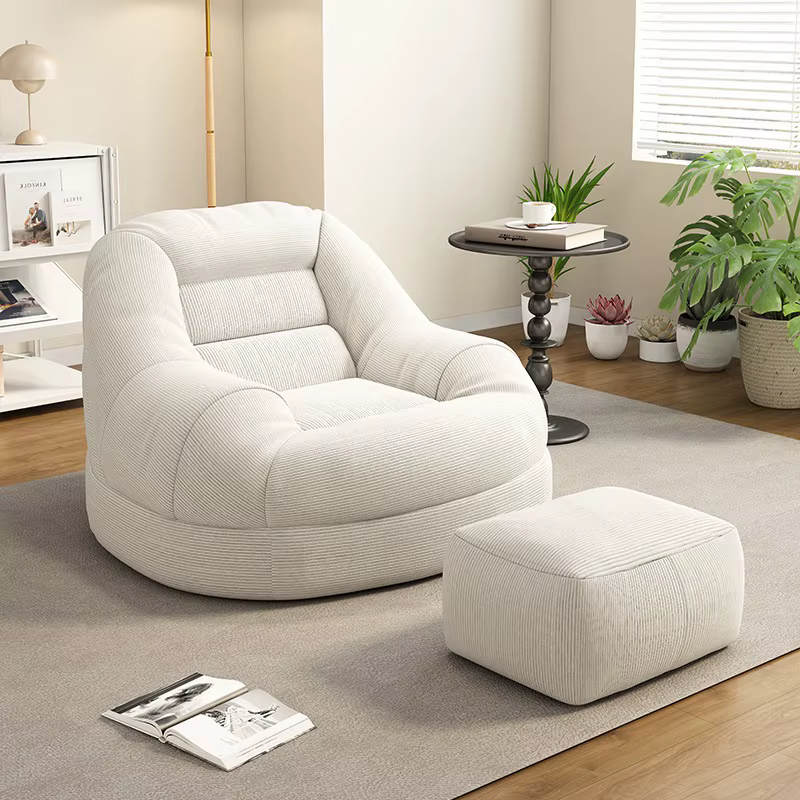 Fauteuil-canapé en velours côtelé pour la maison