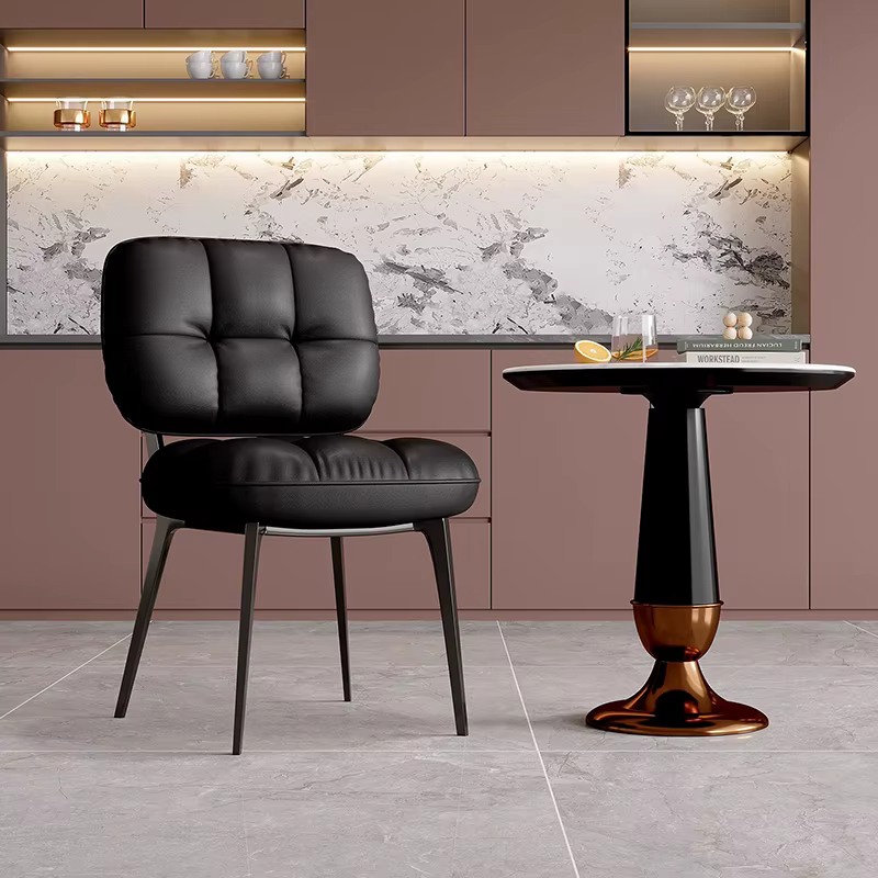 Chaises de salle à manger de luxe modernes et élégantes