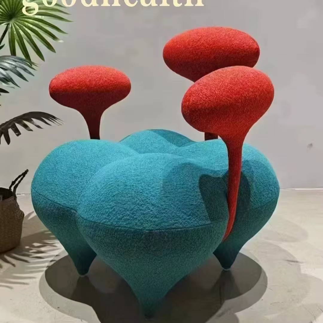 Style européen nouveau château magique ballon chaise petit canapé