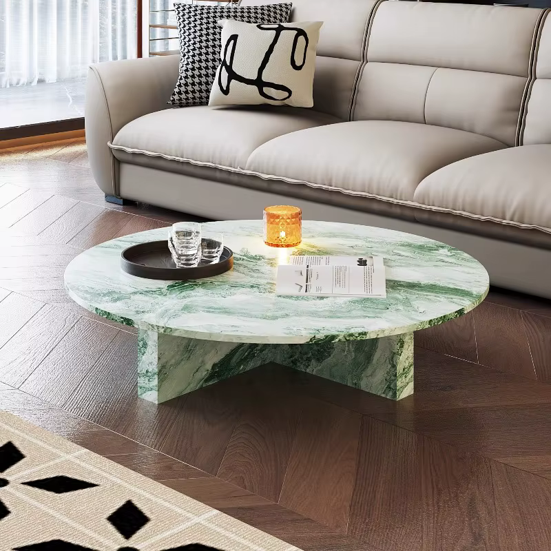 Organisateur Table basse au sol italien Glam clair affichage