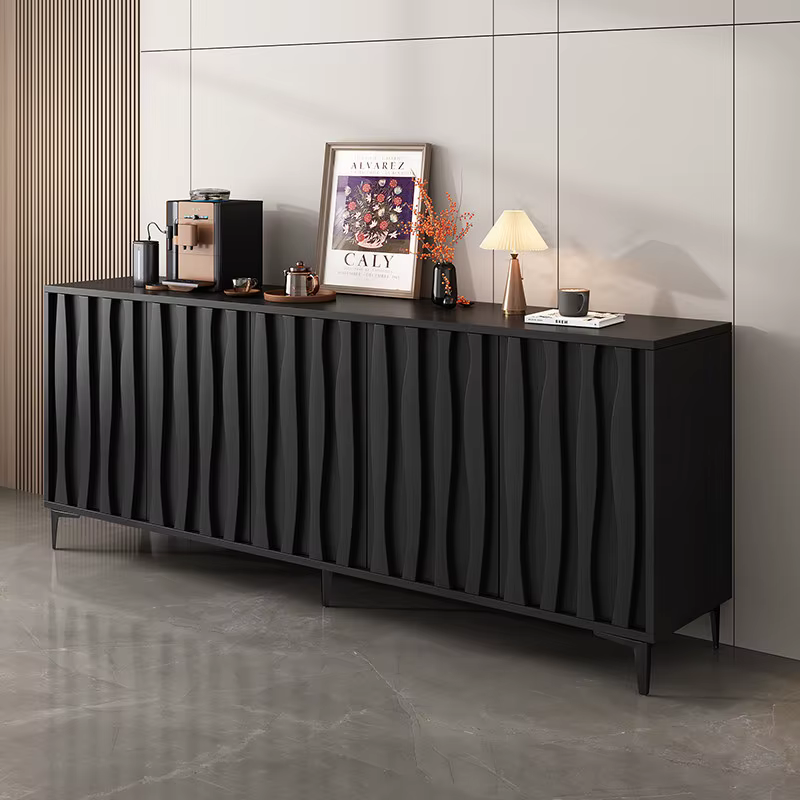 Meubles de salon en bois : Vitrine de présentation nordique