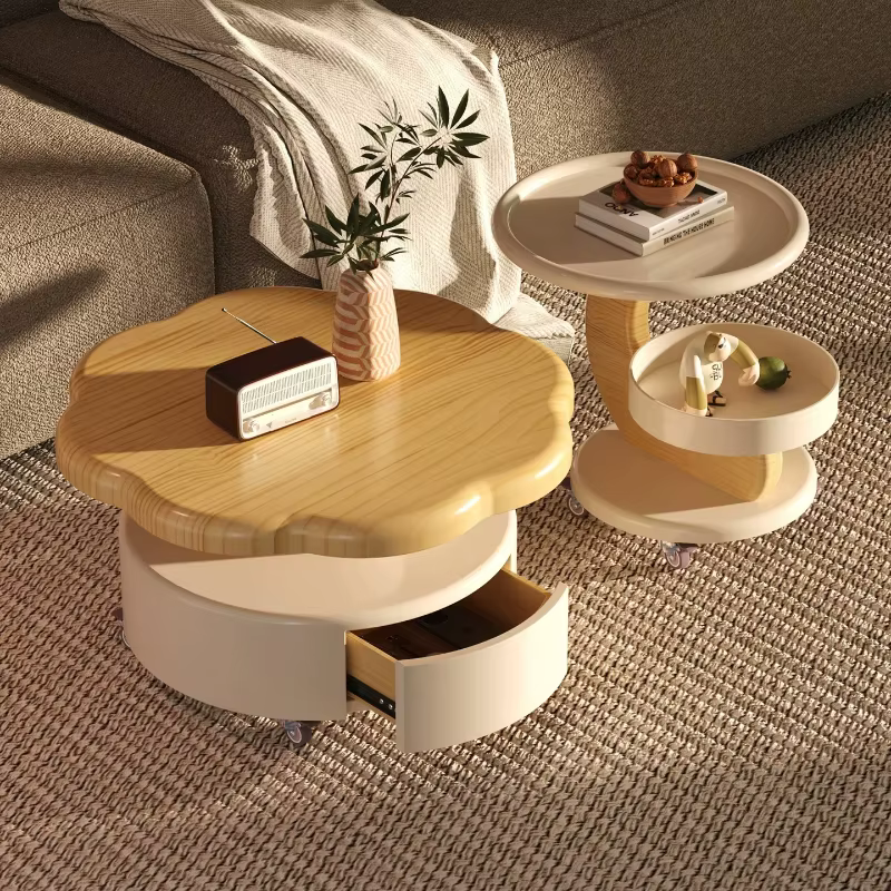 Table basse moderne pour canapé