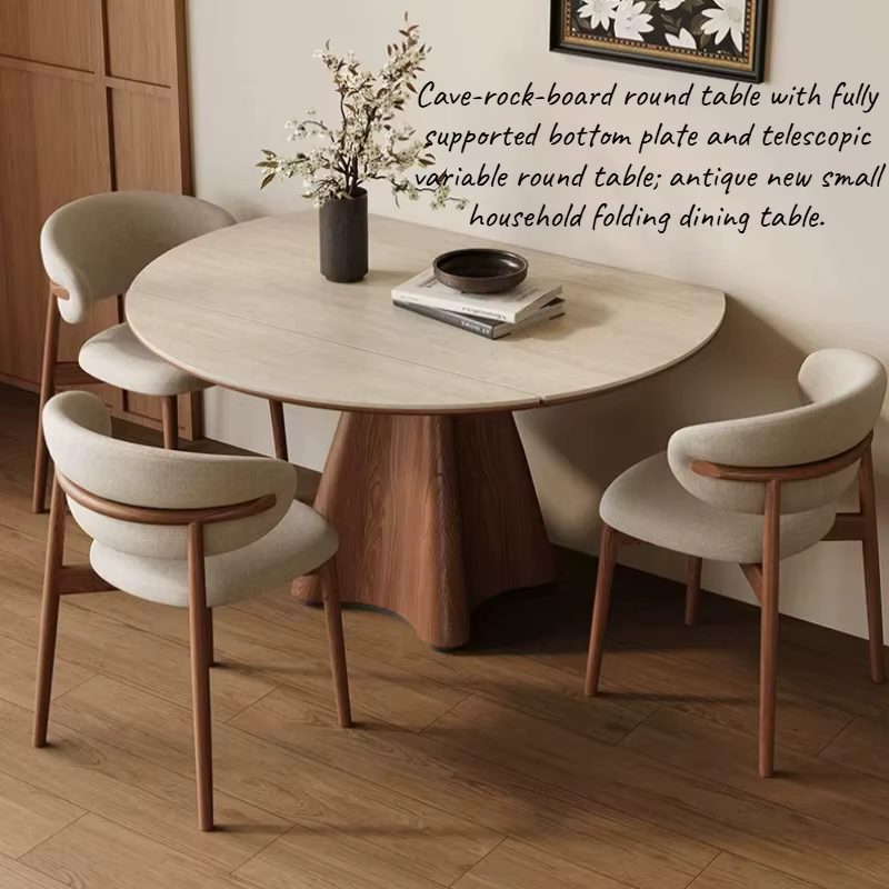 Table à manger extensible en bois
