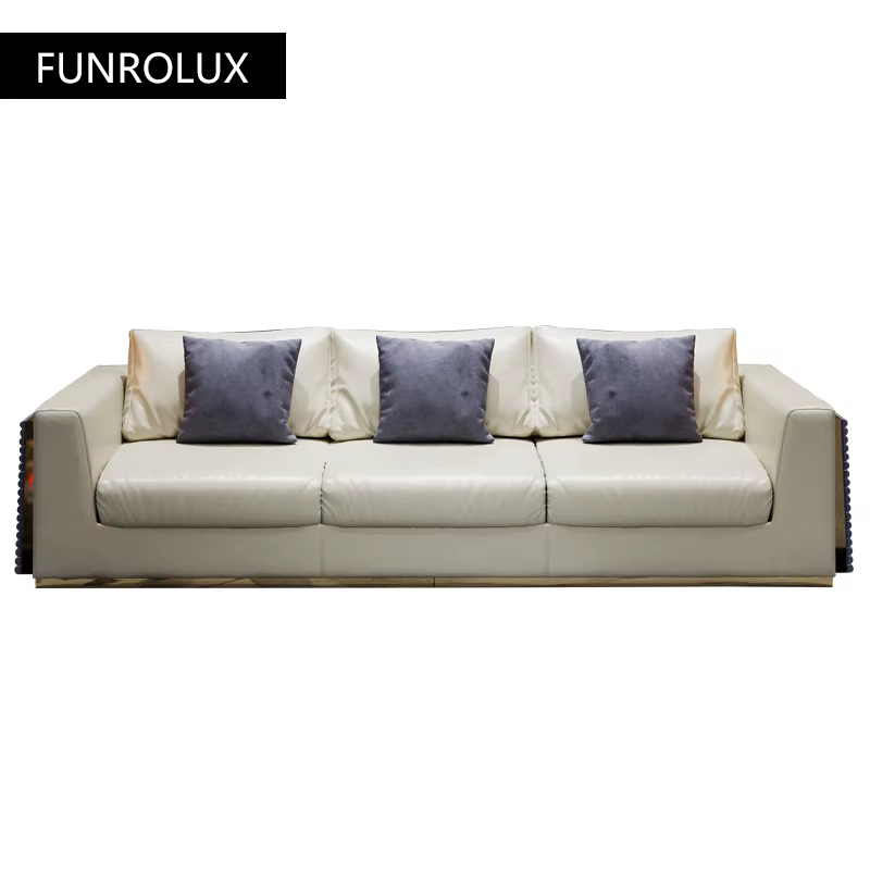 Canapé en cuir Cirhide première couche moderne