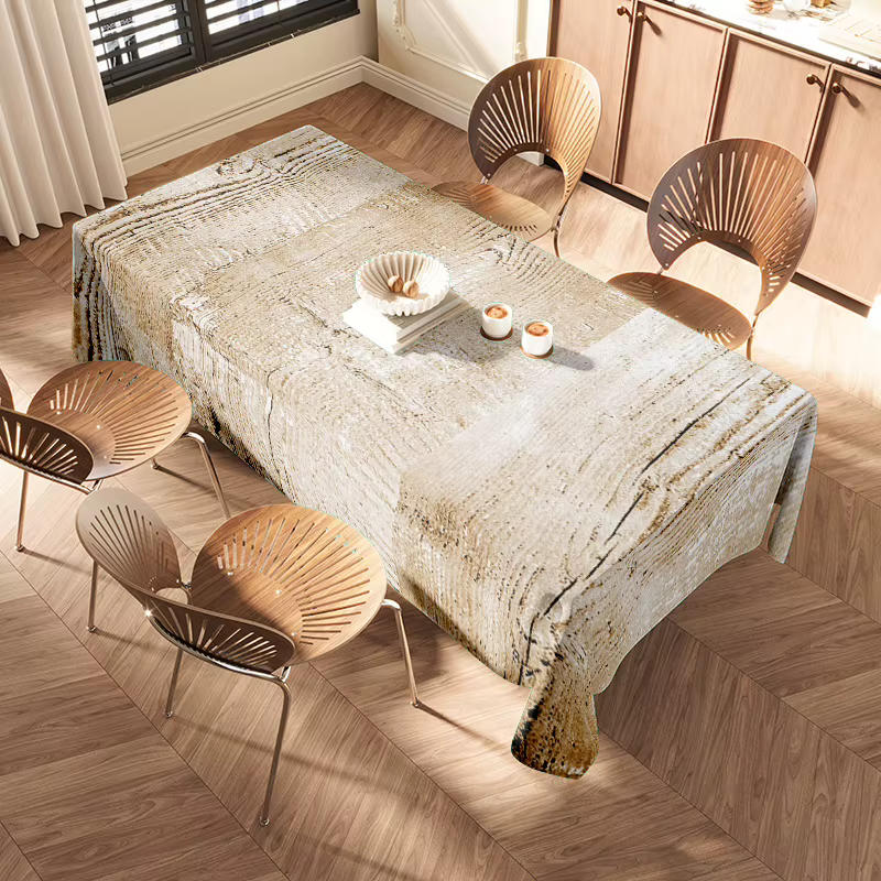 Table à manger moderne avec chaises assorties