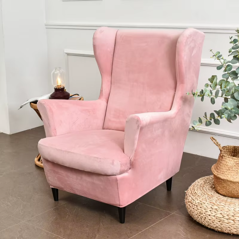 Nouvelle housse de canapé en polaire courte élastique motif tigre