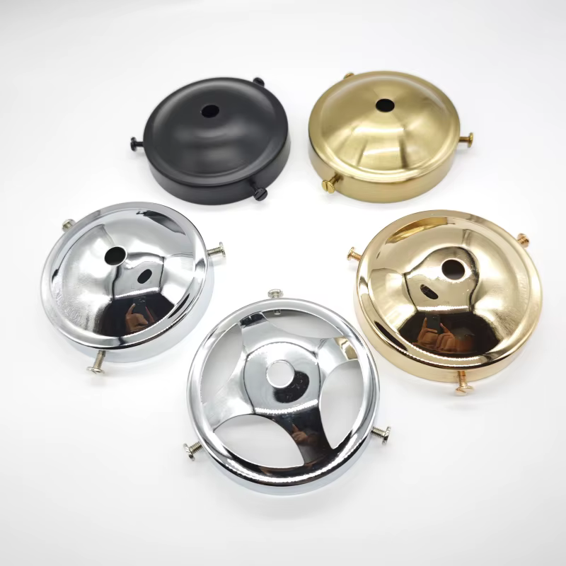 Lampe de table chromée à griffes métalliques