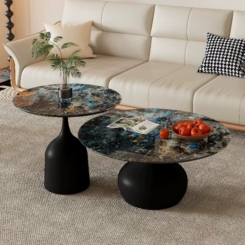 Tables basses au design moderne et minimaliste