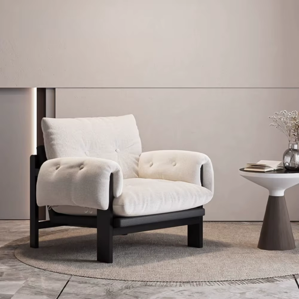 Fauteuil de balcon ergonomique moderne avec support lombaire
