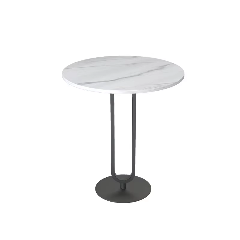 Nouvelle Table ronde en pierre frittée