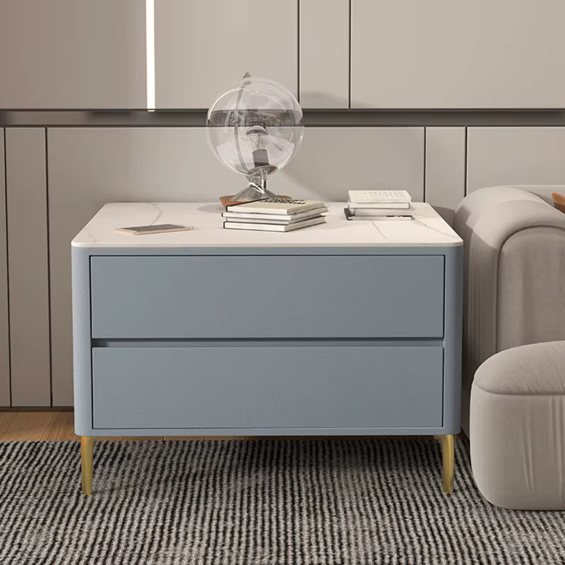 Meubles de Salon Modernes de Luxe : Vitrine Tendance au Design Esthétique Délicat