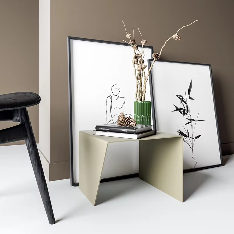Table basse nordique minimaliste de styliste danois