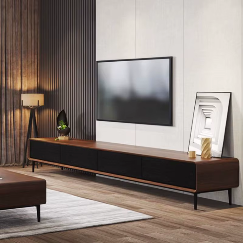 Meuble Tv peu encombrant de qualité supérieure avec tiroirs