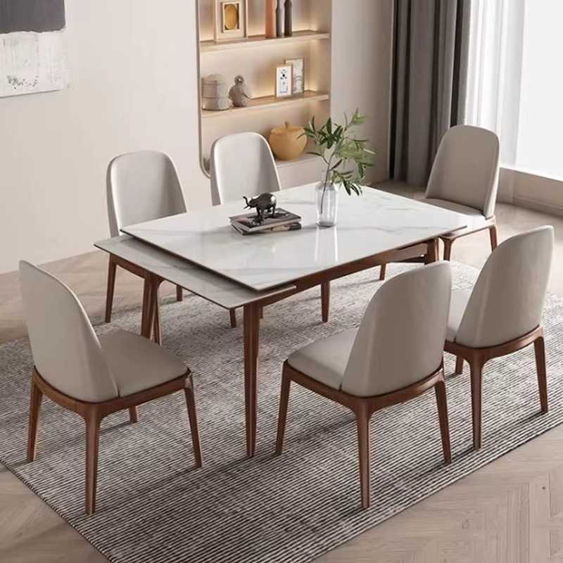 Table à manger pliante et extensible