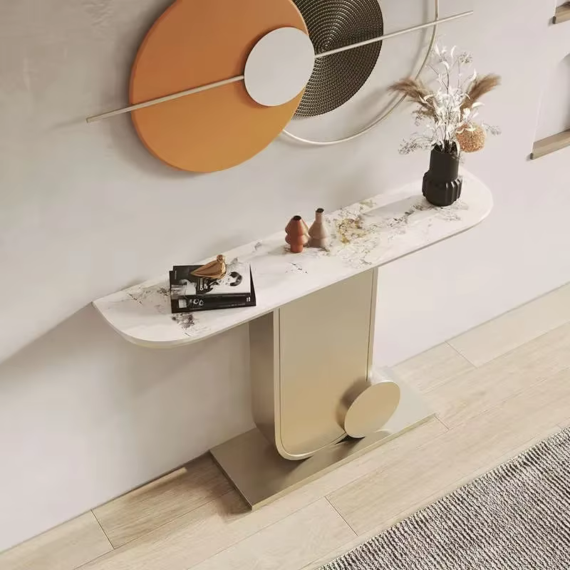 Table basse vintage de style nordique pour salon