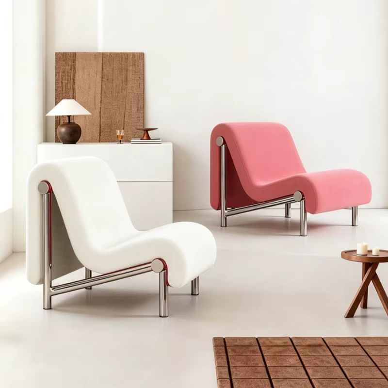 Fauteuils de salon modernes et colorés de qualité supérieure