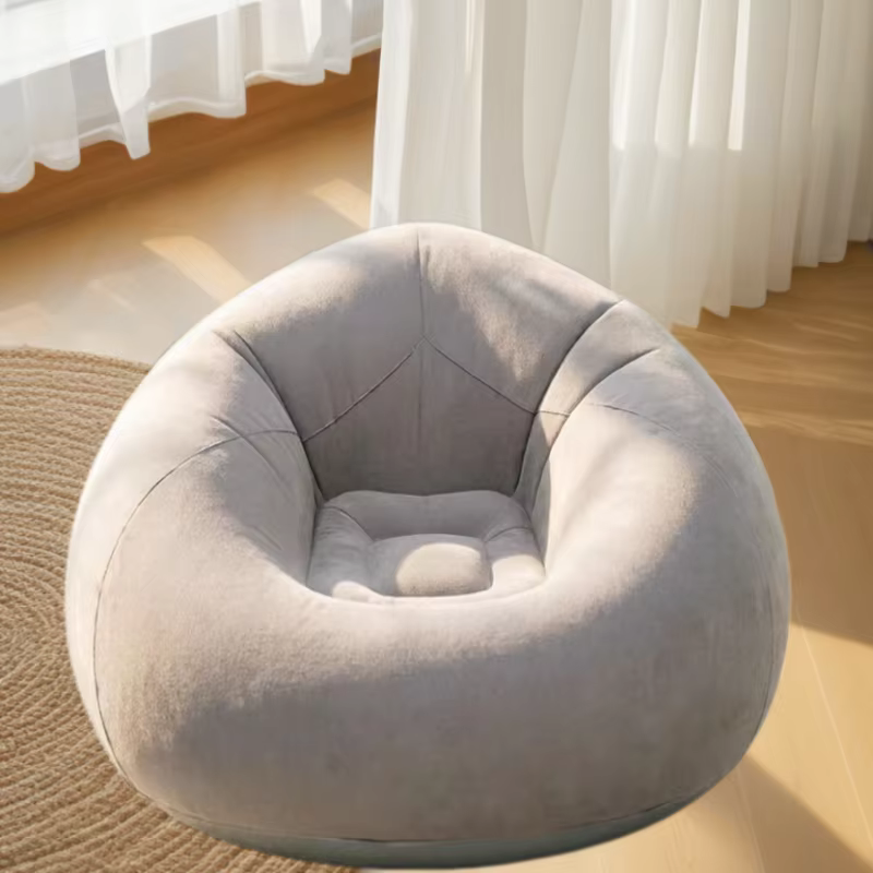 Canapé gonflable rond portable