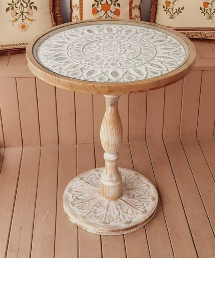 Table basse français rétro canapé