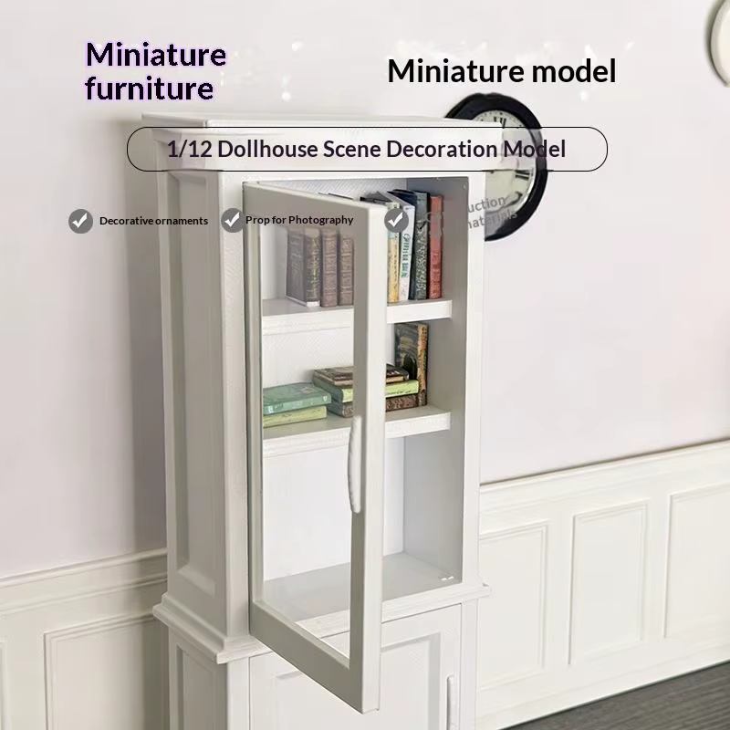 Ornement de bibliothèque miniature 1/12
