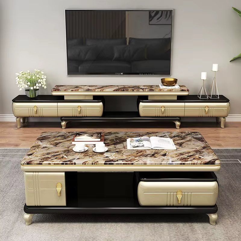 Meuble Tv de luxe, Design de divertissement esthétique