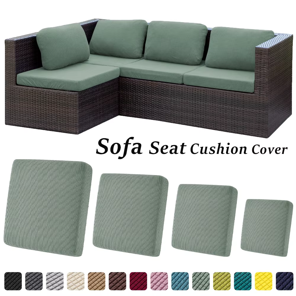 Housse de coussin de canapé de Patio en Jacquard