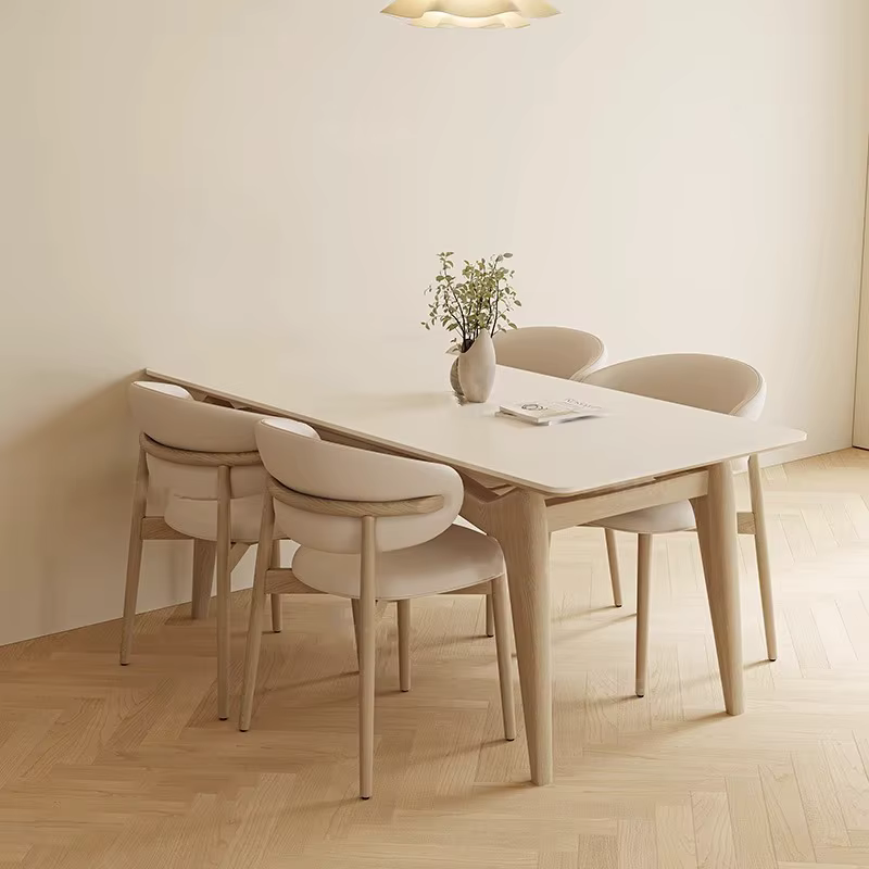 Tables à manger longues extensibles avec chaises Design