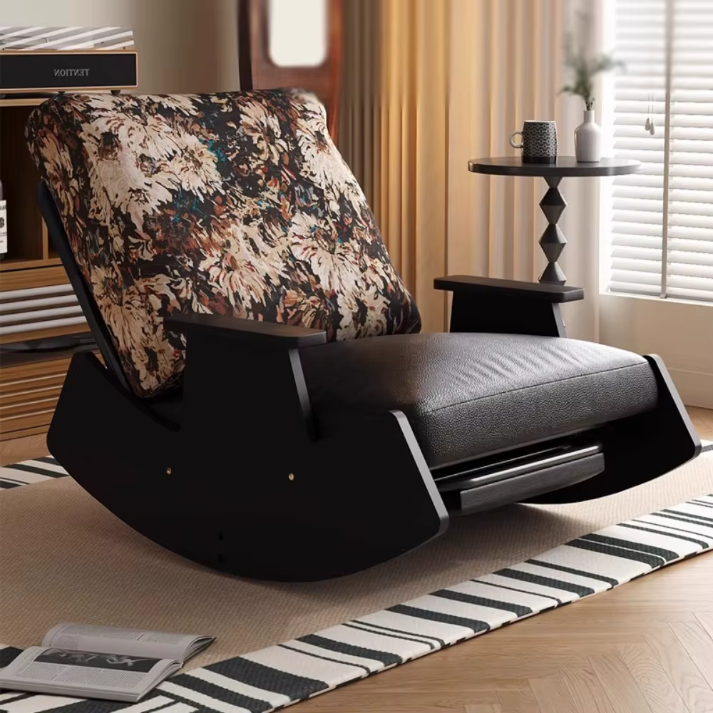 Fauteuil à bascule confortable pour adultes