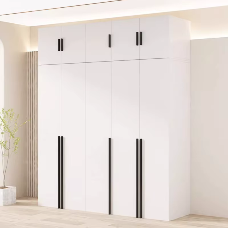Armoire de rangement moderne en bois massif